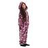 Snuggs Kids Blanket Onesie Mauve Eyes